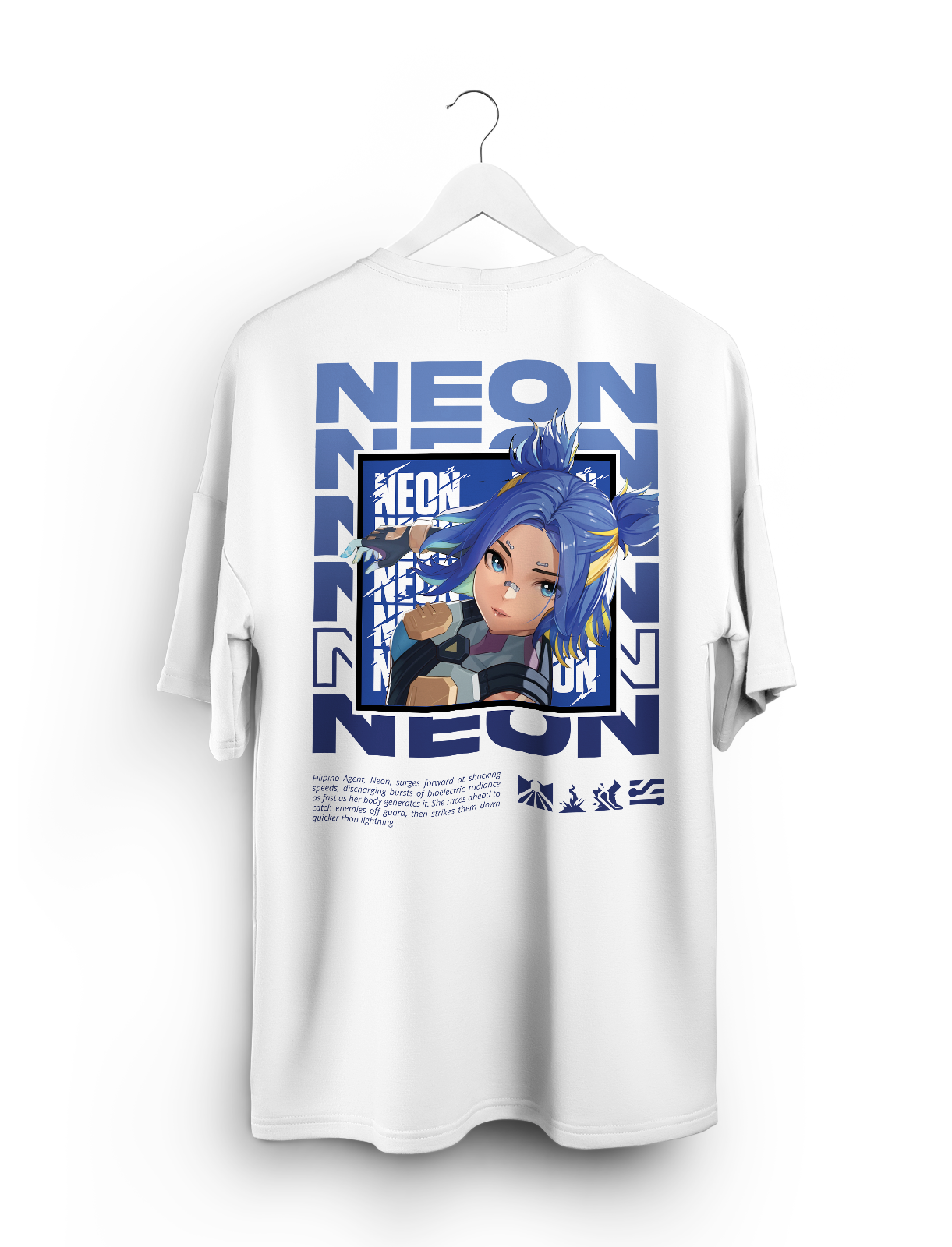 Oversized T-Shirt- Neon