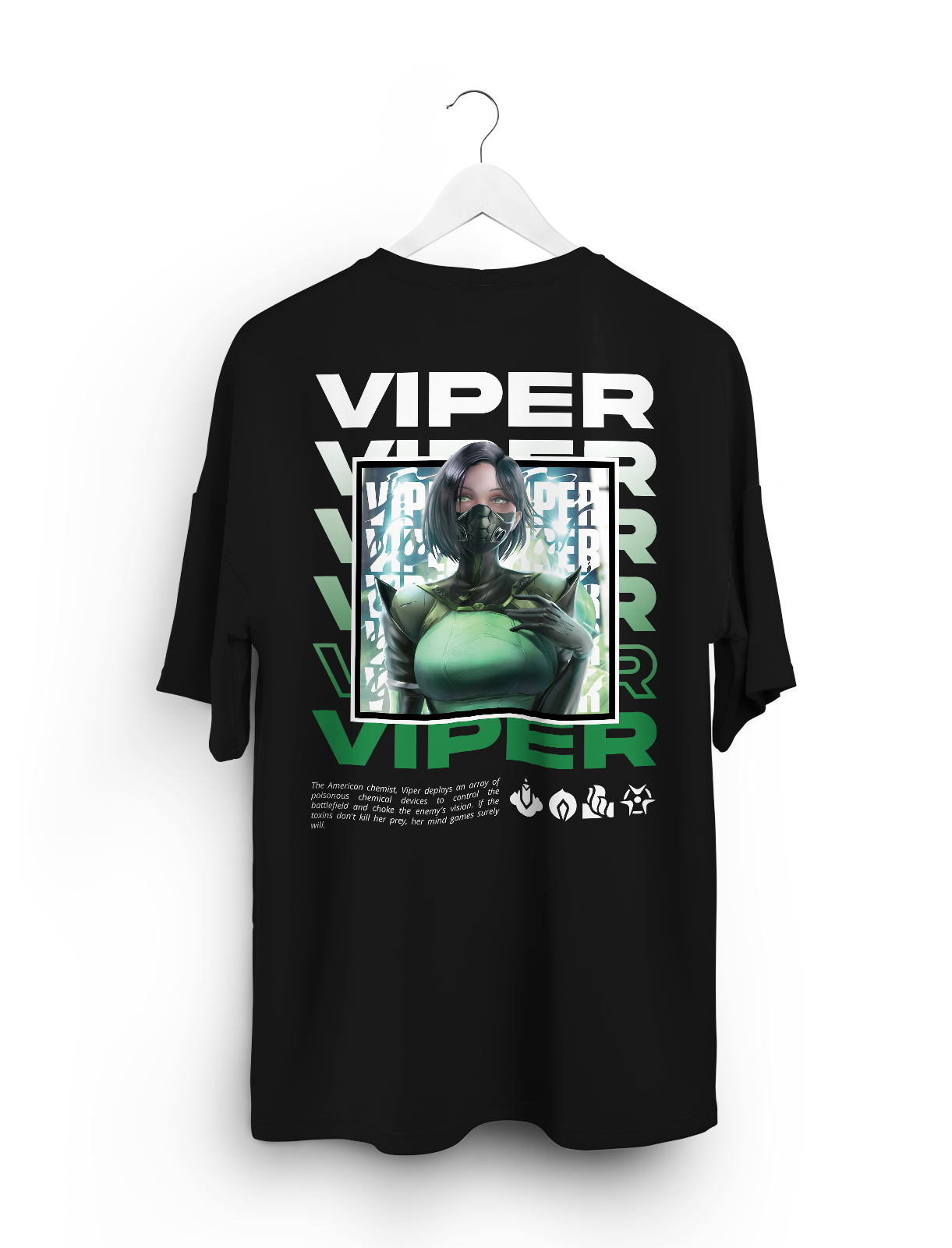 Oversized T-Shirt- Viper
