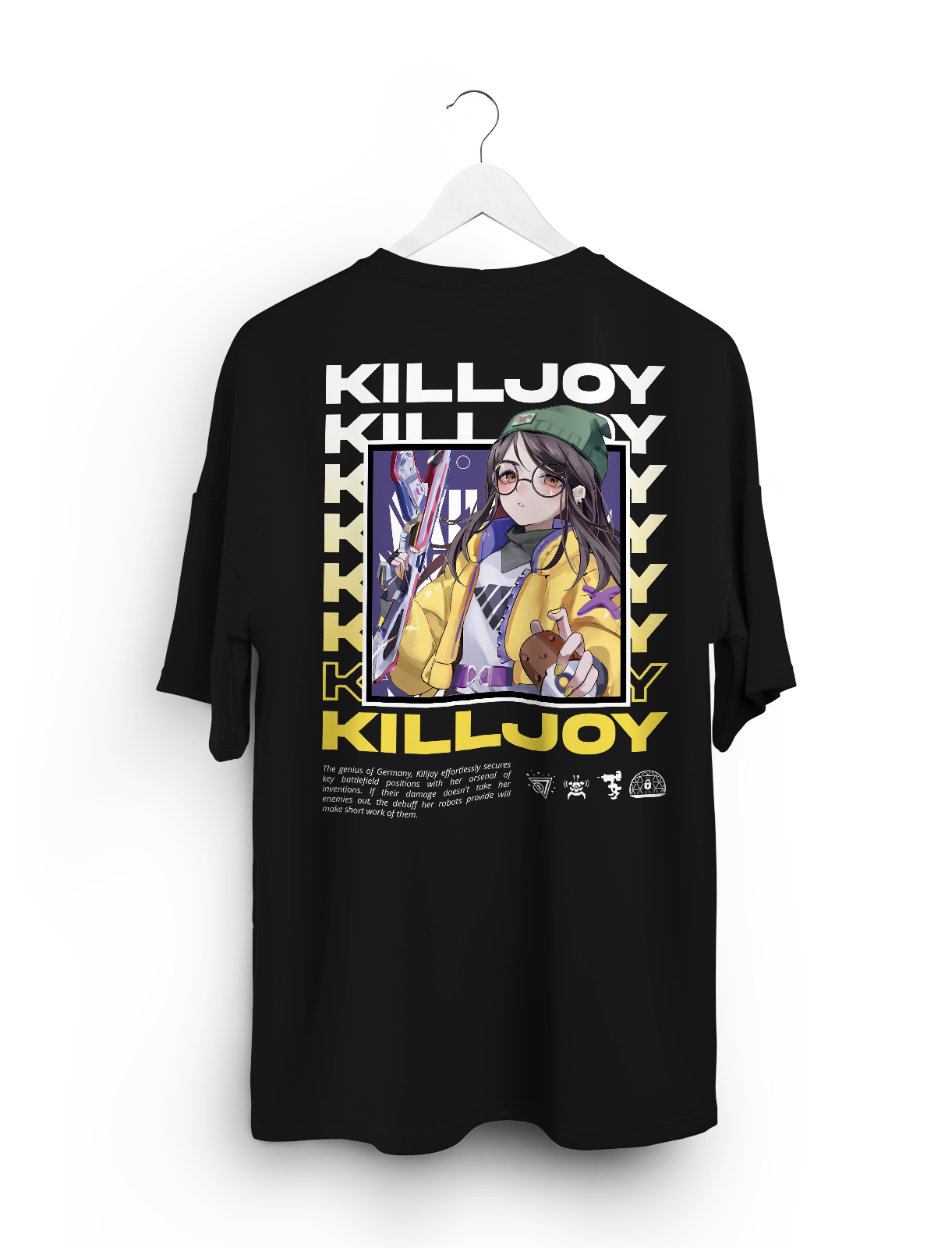 Oversized T-Shirt- Killjoy