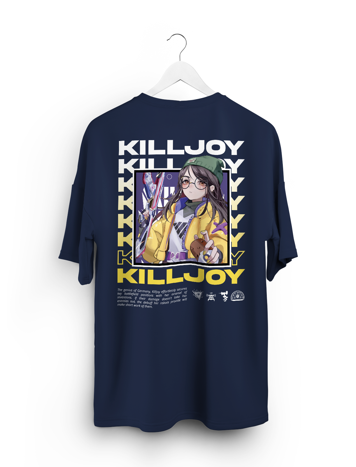 Navy Back