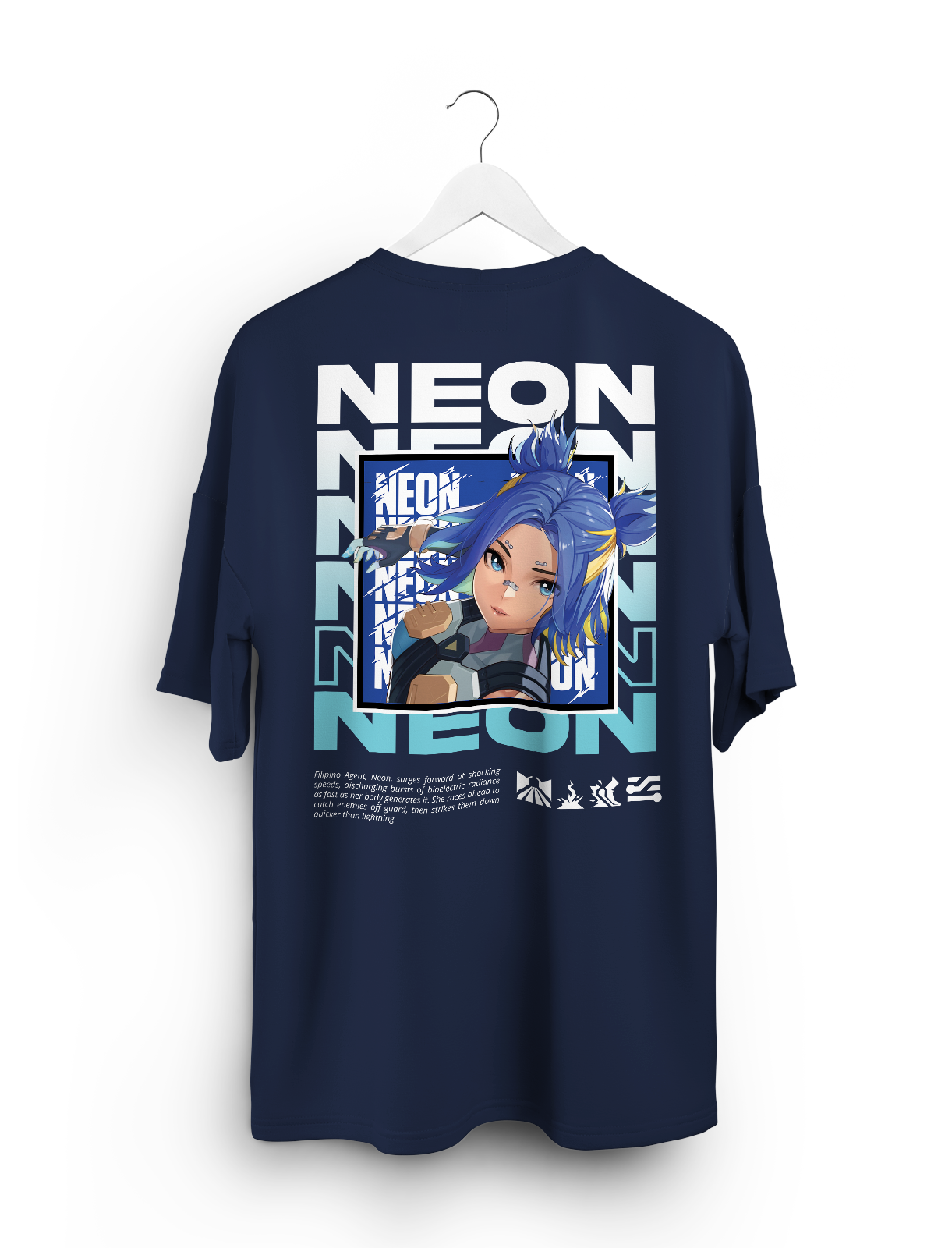 Navy Back