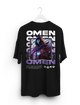 Oversized T-Shirt- Omen