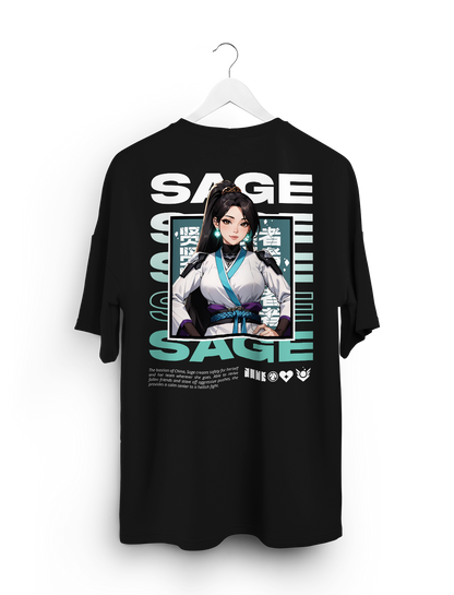 Oversized T-Shirt- Sage