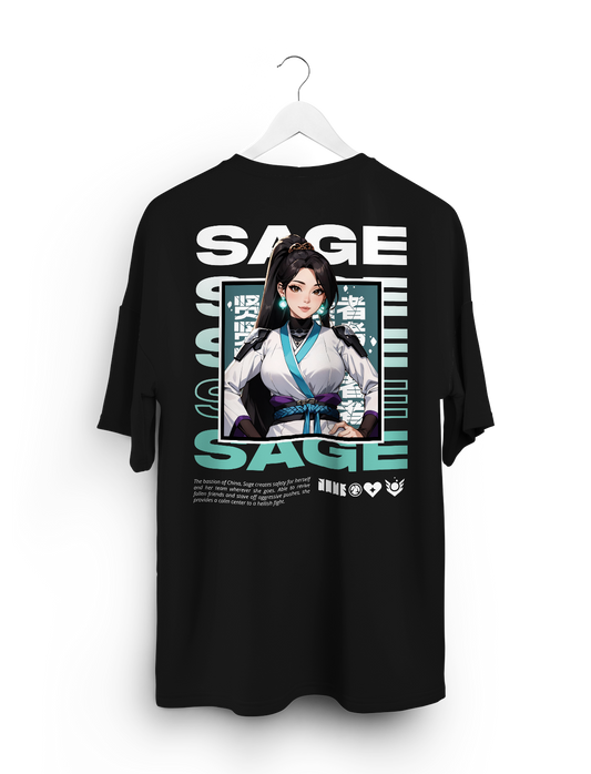 Oversized T-Shirt- Sage