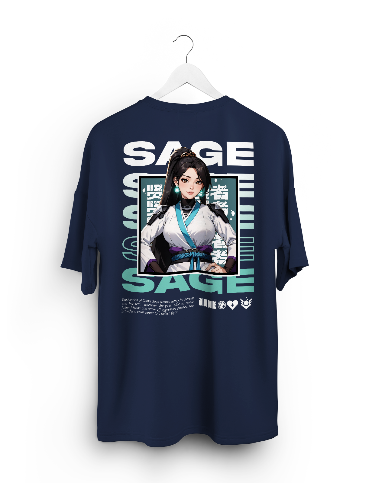 Navy Back