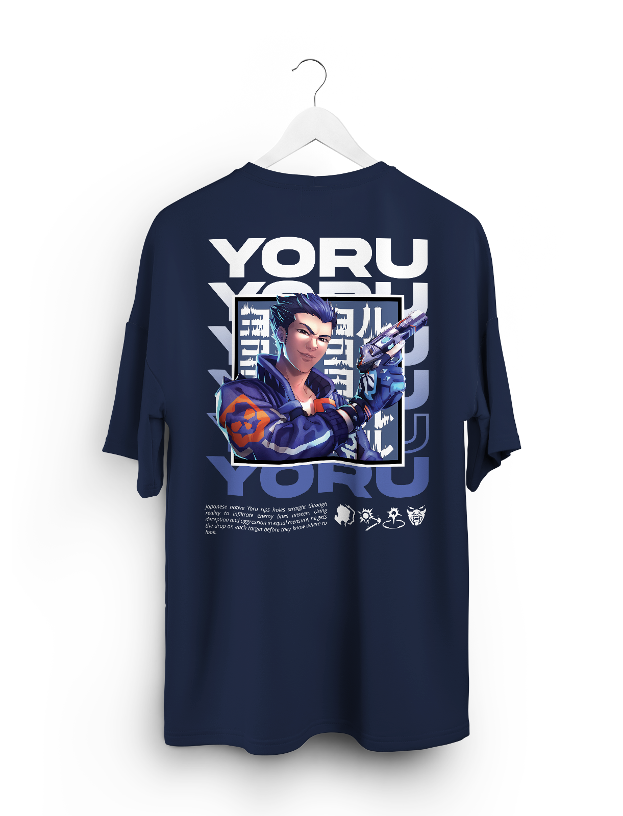 Navy Back